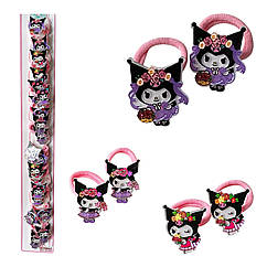 Резинки для волосся дитячі 10 пар/уп КУРОМІ