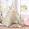 Дитячий намет вігвам 110x100x100 см з лісовим принтом KRO-135 Forest, Gp, фото 5