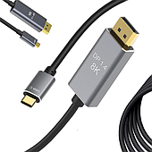 Displayport usb typ-c 1.4 video audio usb-c 8k 4k 2k кабель 1.8м