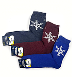 Шкарпетки жіночі повна махра "Сніжинка" асорті 25-27 р. (12 пар!) (Зимові) Варос, фото 4