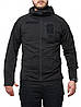 Тактична кофта-худі Eagle JA-35 на флісі Black XL, Gp, фото 3