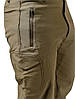 Утеплені тактичні штани Eagle PA-01 Soft Shell на флісі Olive Green S, Gp, фото 5