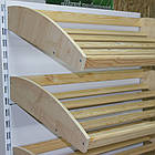 Хлібний стелаж торговий 1900*950 мм ТИП 9, хлібний стелаж Рістел, стелаж в магазин для хлібних виробів, фото 6