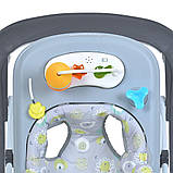 Ходунки ME 1217 PYRAMID Gray з музичними та світловими ефектами, фото 5