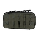 Ампульниця військова медична тактична тверда на 38 ампул Стохід на системі Molle для бойових медиків ЗСУ Олива, фото 2