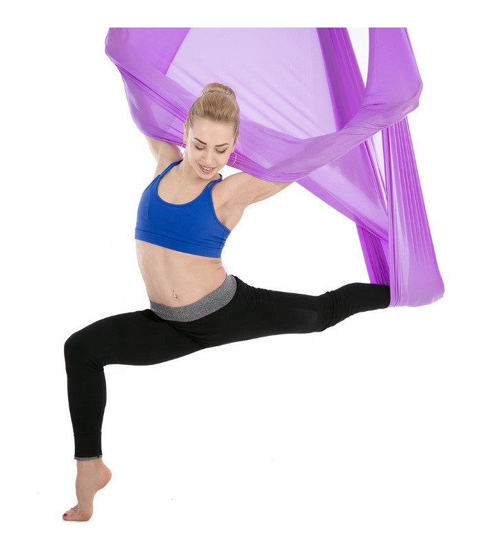 Професіний гамак для занять з йоги, стретчинга, пілатеса та повітряної гімнастики., фото 1