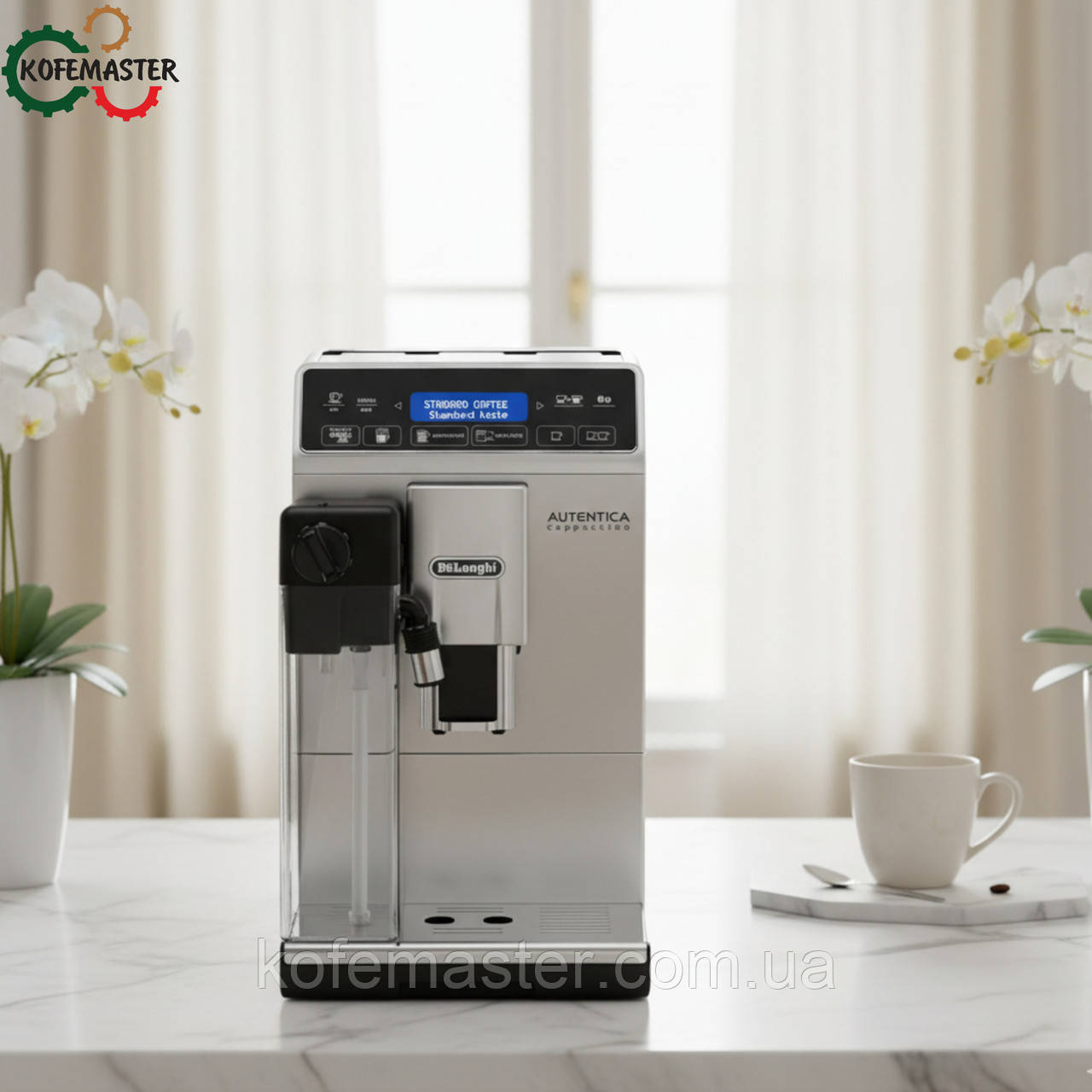Б\у кавомашина Delonghi Autentica Cappuccino, гарантія 1 рік, фото 1