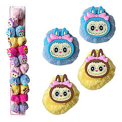 Гумочки пампоні Ø4,5 см мех 10 пар/пач. ЛАБУБУ