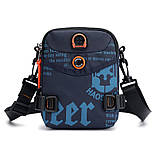 Сумка барсетка WEPOWER для через плече Унісекс чоловіча сумка водовідштовхувальна сумка ОПТ, фото 2