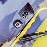 Автомобільний Ланч-бокс з ложкою та виделкою на 12В / 220 В від прикурювача та мережі металічний якісний ємність 1.5 L, фото 5