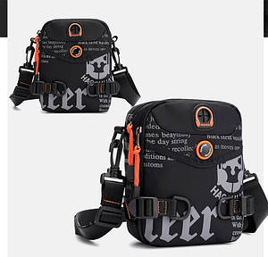 Сумка барсетка WEPOWER для через плече Унісекс чоловіча сумка водовідштовхувальна сумка ОПТ