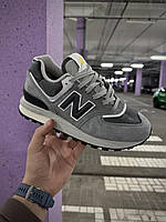 Термо Кросівки New Balance 574 legacy Waterproof Gore Tex, р 37-41 (сірі з чорним)