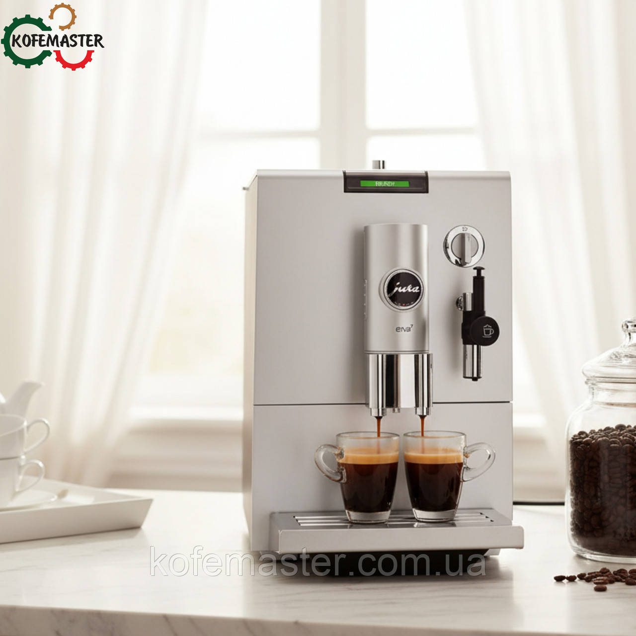 Б\у кавомашина Jura Ena 7 Ristretto Black, гарантія 1 рік, фото 1