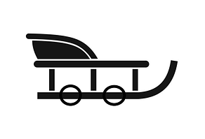 САНКИ НА КОЛЕСАХ