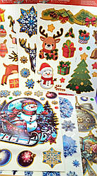 Набір дитячих найлеек Новорічні No0411 Гігант