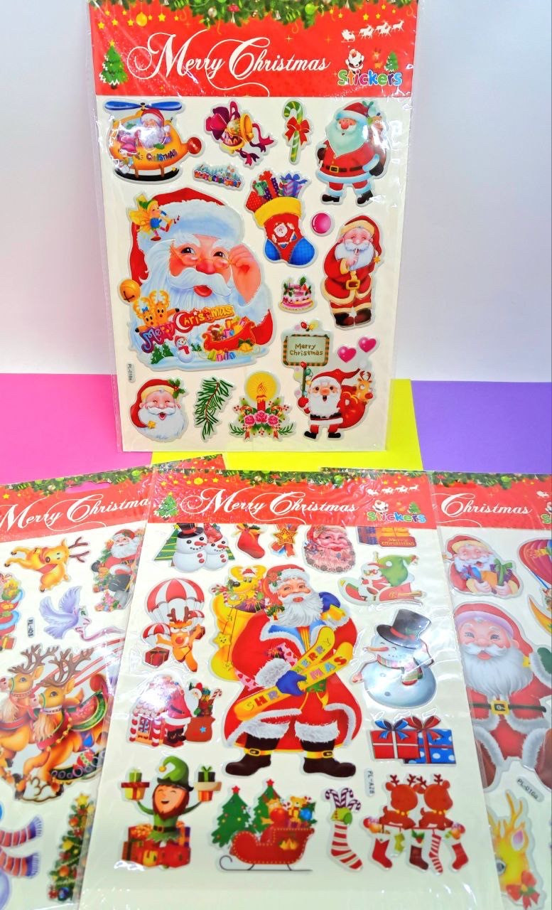 Набір дитячих найлеек Новорічні No0413, фото 1