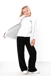 Стильні  широкі штани Палаццо для дівчинки