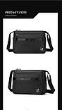Сумка барсетка WEPOWER для через плече Унісекс чоловіча сумка водовідштовхувальна сумка ОПТ, фото 4