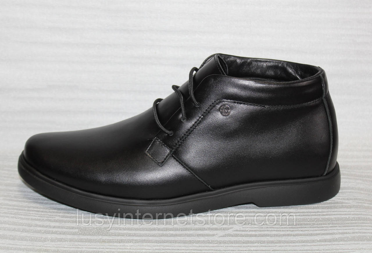 Черевики зимові чоловічі шкіряні від виробника модель ОЛ25-101, фото 1