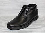 Черевики зимові чоловічі шкіряні від виробника модель ОЛ25-101, фото 2