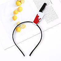 Обруч на Хелловін Ніж one size різнобарвний