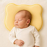 Подушка ортопедична дитяча BabyComfort PAPAELLA 27х22х3 см з ефектом пам'яті з наволочкою, фото 6