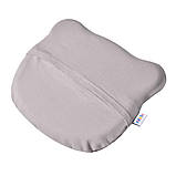 Наволочка на подушку ортопедичну дитячу BabyComfort PAPAELLA 23х27 см трикотаж з вишивкою, фото 2