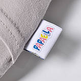 Наволочка на подушку ортопедичну дитячу BabyComfort PAPAELLA 23х27 см трикотаж з вишивкою, фото 3