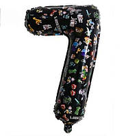 Фольгована цифра Slim STAR Maincraft 7 30" (76см) у пакуванні