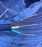 Кабель моноліт ВВГнг ls п 3х4 силовий, повний переріз Одеса Каблекс (бухта 100м), фото 2