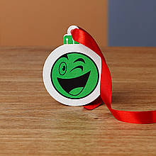 Новорічна іграшка з логотипом. Брендовані іграшки. Корпоративні новорічні іграшки та прикраси. Іграшки з лого. Бізнес подарунки