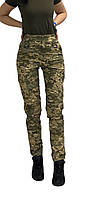 Жіночі тактичні військові штани піксель стрейч