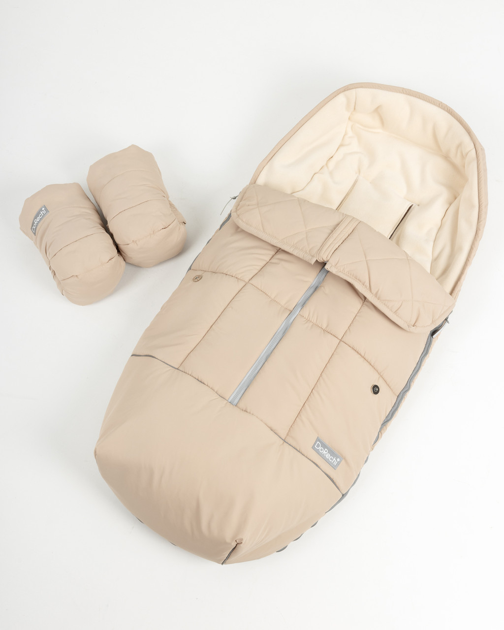 Комплект зимовий чохол-трансформер Trend і муфта на флісі в коляску на санки конверт-трансформер у коляску