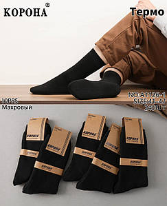 Шкарпетки чоловічі махрові Оптом 41-47р. Корона A1126-1