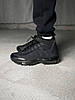 Nike Air Max 95 Sneakerboot Black Чоловічі термо кросівки Найк 95 Снікербут чорні високі термошкарпетка єврозима, фото 9