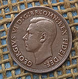 1/2 пеннi 1950 року. Велика Британiя, фото 2