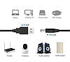 Кабель живлення для роутера USB-DC 5v-12v (1m), фото 5