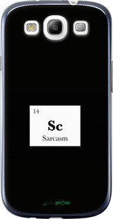 Чехол на Samsung Galaxy S3 Duos I9300i Сарказм "4501u-50-72104", фото 1