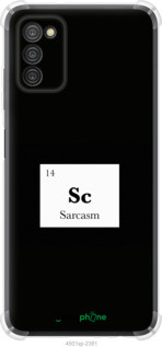 Чехол на Samsung Galaxy A03s A037F Сарказм "4501sp-2381-72104", фото 1