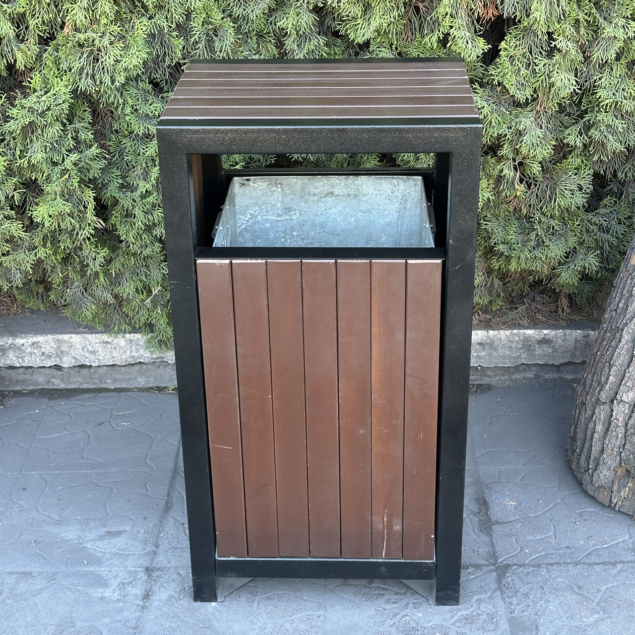 Урна ЛОФТ відкидна, фото 1