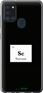 Чехол на Samsung Galaxy A21s A217F Сарказм "4501u-1943-72104", фото 1