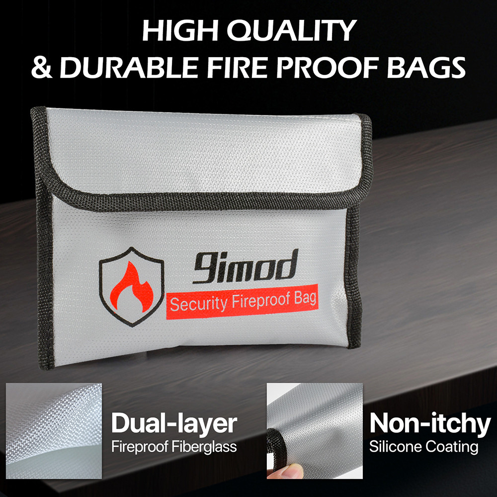 Вогнетривкий сейф - пакет Dragon Bisofice для документів, цінностей, банківських карток. 205 х 130., фото 1