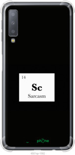 Чехол на Samsung Galaxy A7 (2018) A750F Сарказм "4501sp-1582-72104", фото 1