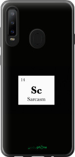 Чехол на Samsung Galaxy A8S Сарказм "4501u-1636-72104", фото 1