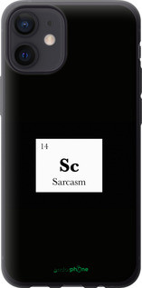 Чехол на iPhone 12 Mini Сарказм "4501u-2071-72104", фото 1