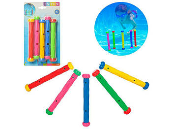 Набір для навчання дітей плаванню пірнанню Intex 55504 (5 шт. різнобарвних паличок)