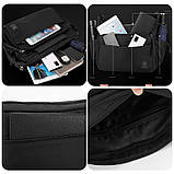 Сумка барсетка WEPOWER для через плече Унісекс чоловіча сумка водовідштовхувальна сумка ОПТ, фото 10