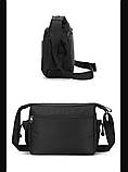 Сумка барсетка WEPOWER для через плече Унісекс чоловіча сумка водовідштовхувальна сумка ОПТ, фото 5