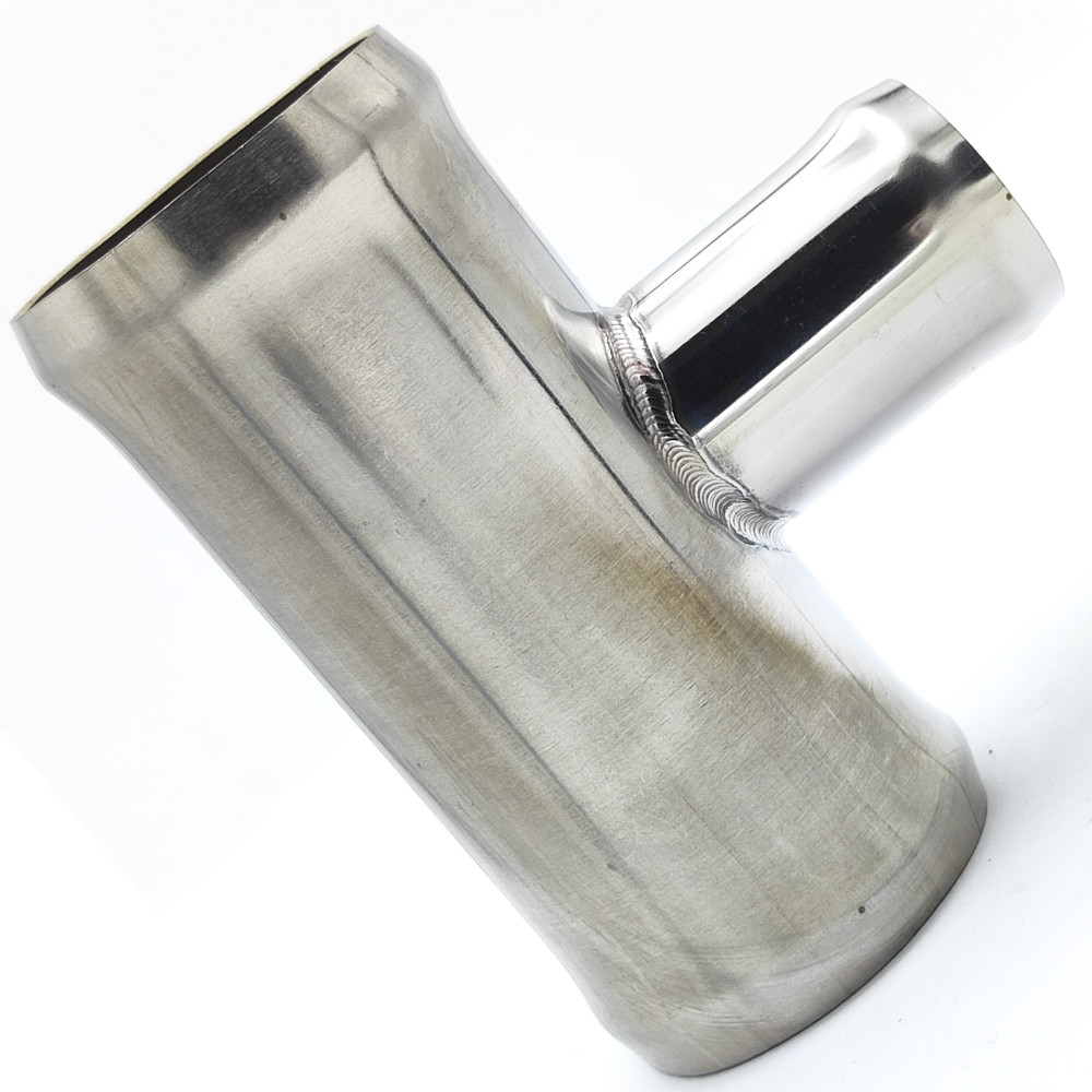 Трійник 45x45x28 мм тосольний з нержавійки, фото 1