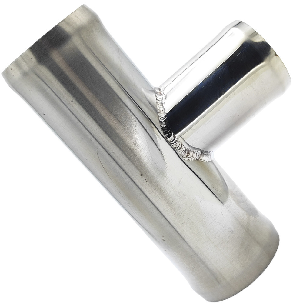 Трійник 45x45x38 мм тосольний з нержавійки, фото 1